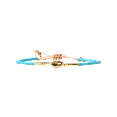 BELLE MAIS PAS QUE Bracelet Blue Océan Romane. BELLE MAIS PAS QUE Bracelet Blue Océan Romane.