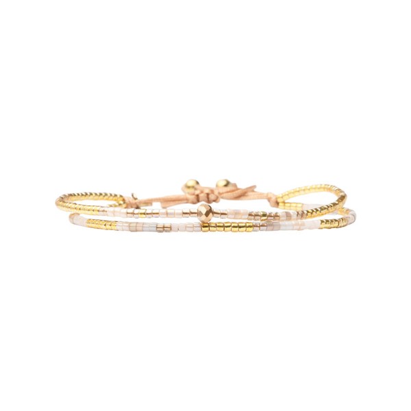 BELLE MAIS PAS QUE Bracelet White Jasmin Alya.