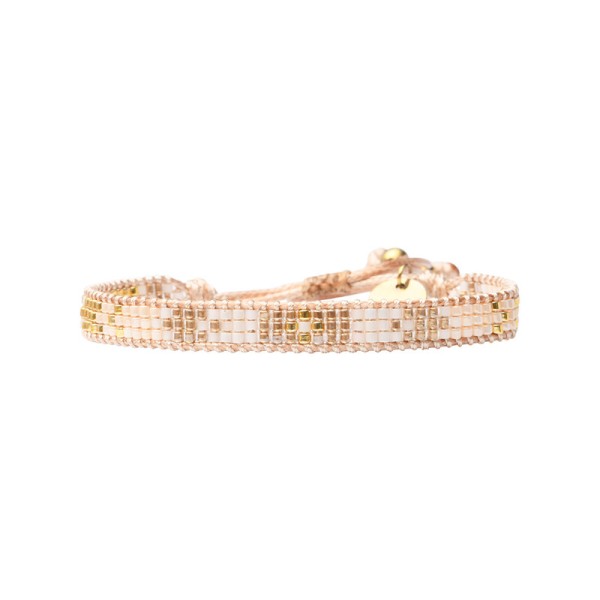 BELLE MAIS PAS QUE Bracelet White Jasmin Lina.