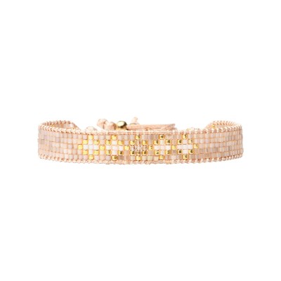 BELLE MAIS PAS QUE Bracelet White Jasmin Alba.