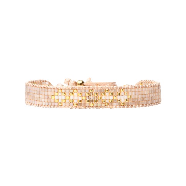 BELLE MAIS PAS QUE Bracelet White Jasmin Alba.