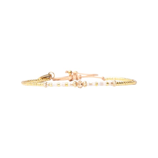 BELLE MAIS PAS QUE Bracelet White Jasmin Julia.