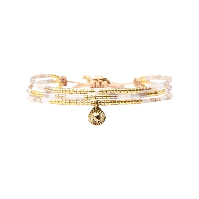 BELLE MAIS PAS QUE Bracelet White Jasmin Anaïs. BELLE MAIS PAS QUE Bracelet White Jasmin Anaïs.