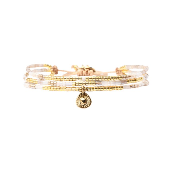 BELLE MAIS PAS QUE Bracelet White Jasmin Anaïs.