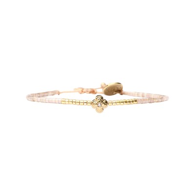 BELLE MAIS PAS QUE Bracelet White Jasmin Marie. BELLE MAIS PAS QUE Bracelet White Jasmin Marie.