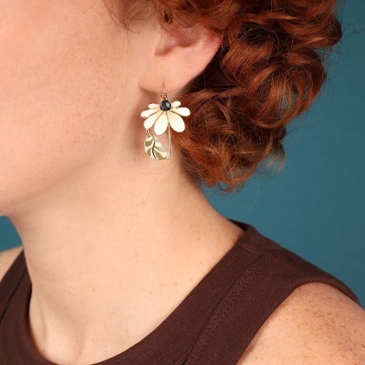 TARATATA bijoux Boucles Dormeuses Zen. TARATATA bijoux Boucles Dormeuses Zen.