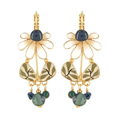 TARATATA bijoux Boucles Dormeuses Zen. TARATATA bijoux Boucles Dormeuses Zen.
