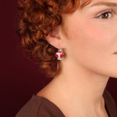 TARATATA bijoux Boucles Dormeuses Étincelle. TARATATA bijoux Boucles Dormeuses Étincelle.