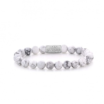 REBEL & ROSE Bracelet Virgin White.