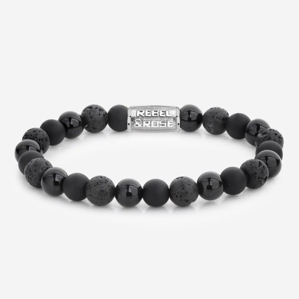 REBEL&ROSE Bracelet Bracelet Black Rocks.