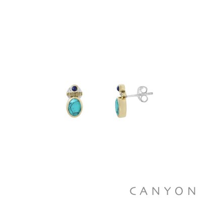 CANYON Boucles d'oreilles puces. CANYON Boucles d'oreilles puces.