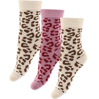 MINIPOP - Chaussettes en bambou X3 - Léopard MINIPOP - Chaussettes en bambou X3 - Léopard