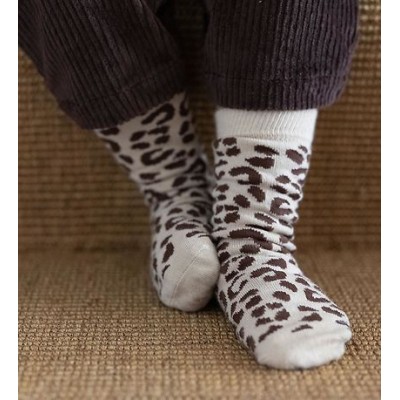 MINIPOP - Chaussettes en bambou X3 - Léopard MINIPOP - Chaussettes en bambou X3 - Léopard