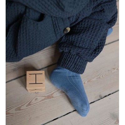 MINIPOP - Chaussettes en bambou X3 - Blue MINIPOP - Chaussettes en bambou X3 - Blue