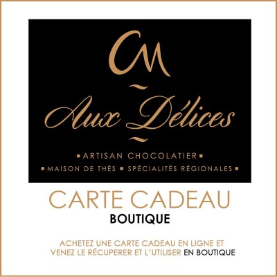 Carte Cadeau Boutique - 25€