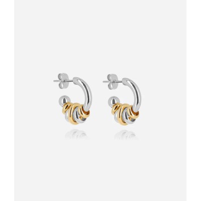 ZAG Bijoux Boucles d’oreilles Créoles Portia. ZAG Bijoux Boucles d’oreilles Créoles Portia.