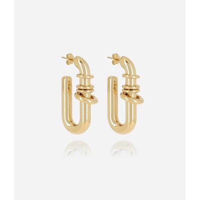 ZAG Bijoux Boucles d’oreilles Créoles Edwina. ZAG Bijoux Boucles d’oreilles Créoles Edwina.