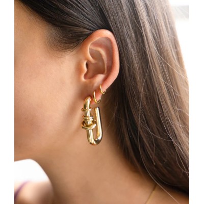 ZAG Bijoux Boucles d’oreilles Créoles Edwina. ZAG Bijoux Boucles d’oreilles Créoles Edwina.