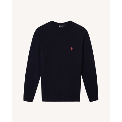 FAGUO - Pull en coton Marly - Marine FAGUO - Pull en coton Marly - Marine