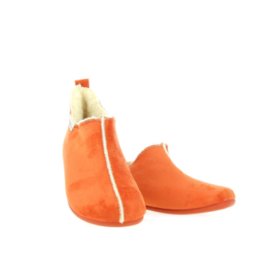 LA MAISON DE L'ESPADRILLE - Bottillon en Laine Enfants - Orange LA MAISON DE L'ESPADRILLE - Bottillon en Laine Enfants - Orange