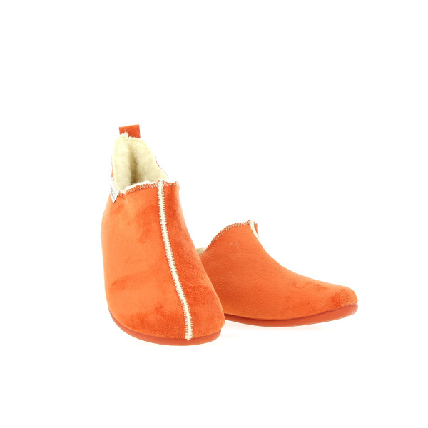 LA MAISON DE L'ESPADRILLE - Bottillon en Laine Enfants - Orange