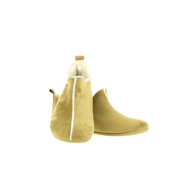 LA MAISON DE L'ESPADRILLE - Bottillon en Laine - Jaune