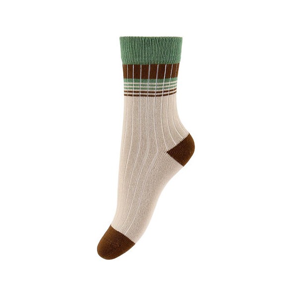 MINIPOP - Chaussettes Stripes - Green
