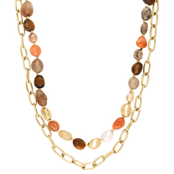 N°3 Collier 2 rangs.