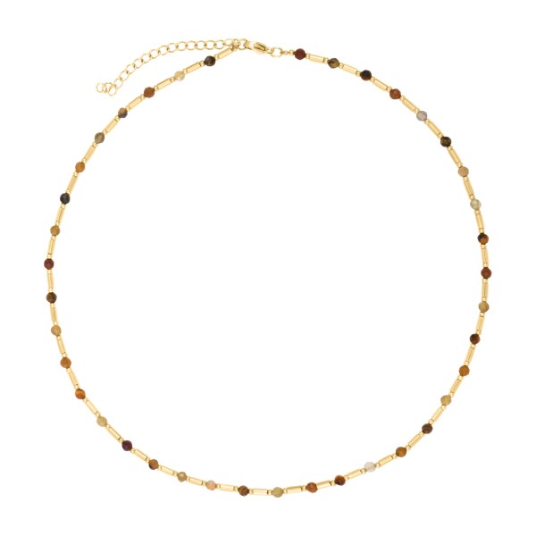 N°3 Collier Multi Pierres naturelles.