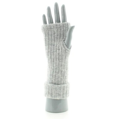 PERRIN - Mitaines en Laine - Gris PERRIN - Mitaines en Laine - Gris