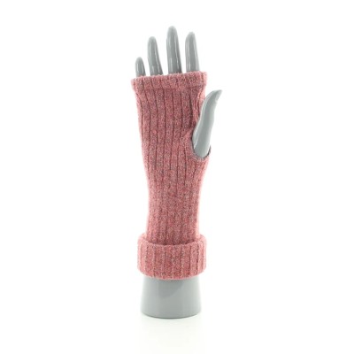 PERRIN - Mitaines en Laine - Rose PERRIN - Mitaines en Laine - Rose