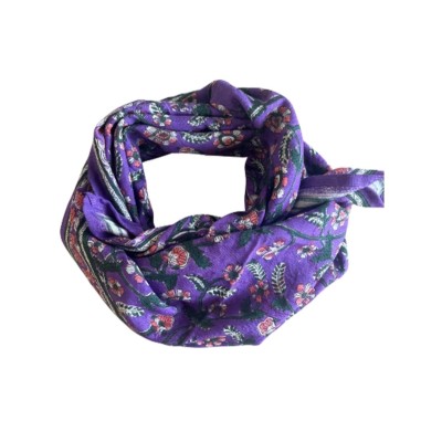 SO FAMILY Foulard Dehli Violette.