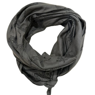 SO FAMILY Foulard Leo Charbon.