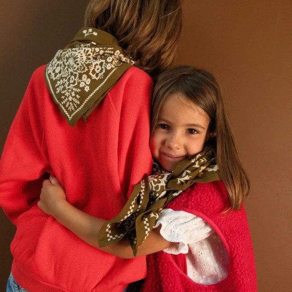 SO FAMILY Foulard Mysore Bandana Kaki.