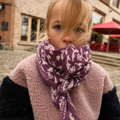 SO FAMILY Foulard Mumbai Purple.