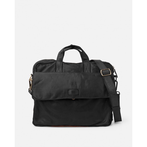 BIBA Serviette Unisexe Alex Noire.