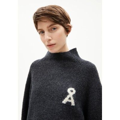 ARMEDANGELS - Pull Iconic A Monalaa - Steel mélange oatmilk