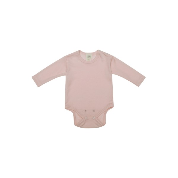 WOOLY ORGANIC - Body Merino Silk - Light Pink