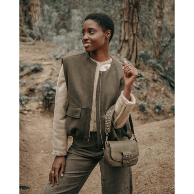 BIBA Sac Bandoulière Cody Vert Militaire.