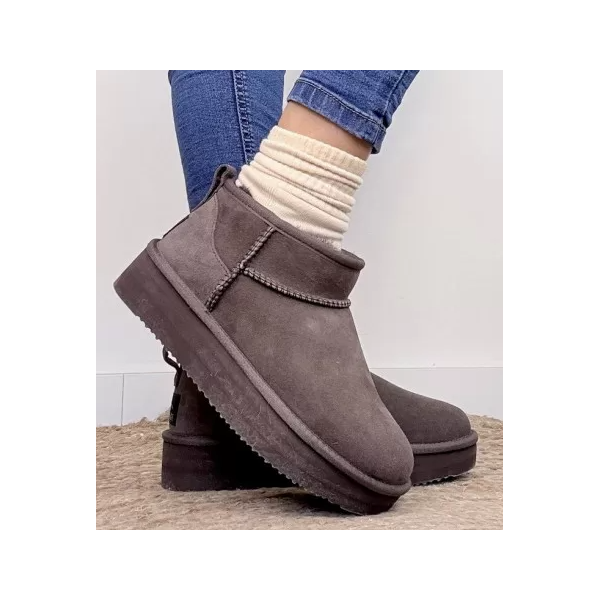 SWEET HERITAGE - Bottines Patineuse - Brown