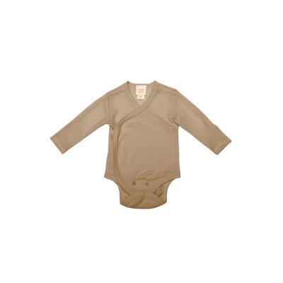 WOOLY ORGANIC - Body Merino Silk - Stucco