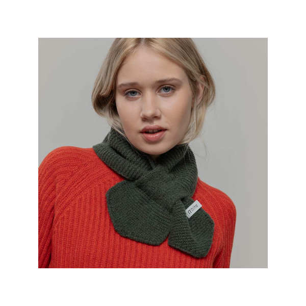 RIFO - Écharpe croisée Cachemire Britta - Vert