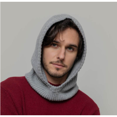 RIFO - Balaclava Marika Cachemire - Gris