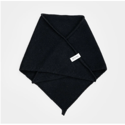 RIFO - Écharpe triangulaire Cachemire Masha - Noir