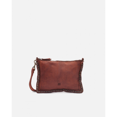 BIBA Sac Bandoulière Portland en cuir Tan.