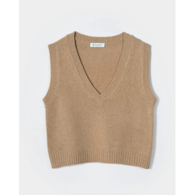 RIFO - Gilet en Laine Melania - Beige