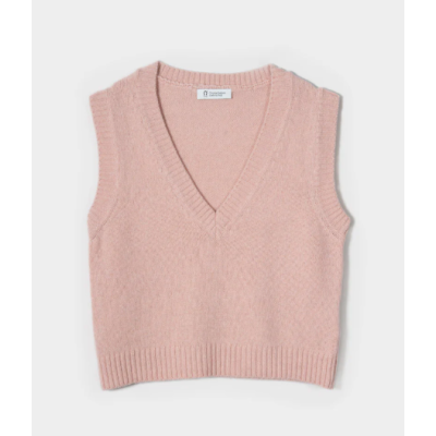 RIFO - Gilet en Laine Melania - Rose