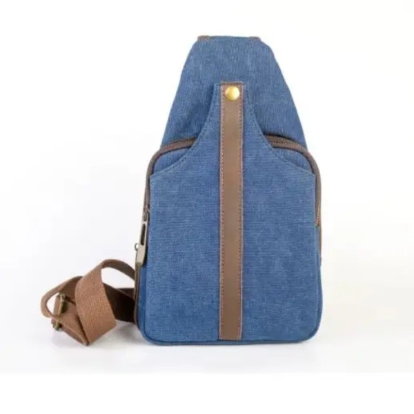 ZEDE Paris Sacoche Balard Bleu.