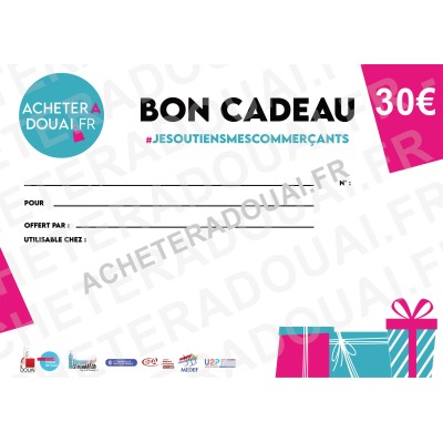 Bon cadeau 30€ - Ricochets