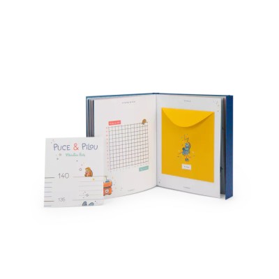 MOULIN ROTY - Livre de Naissance - Puce & Pilou